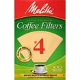 thumbnail image 5 of Melitta Natural Brown Paper Cone Coffee Filters #4 Unbleached 100ct (4 Pack), 5 of 12