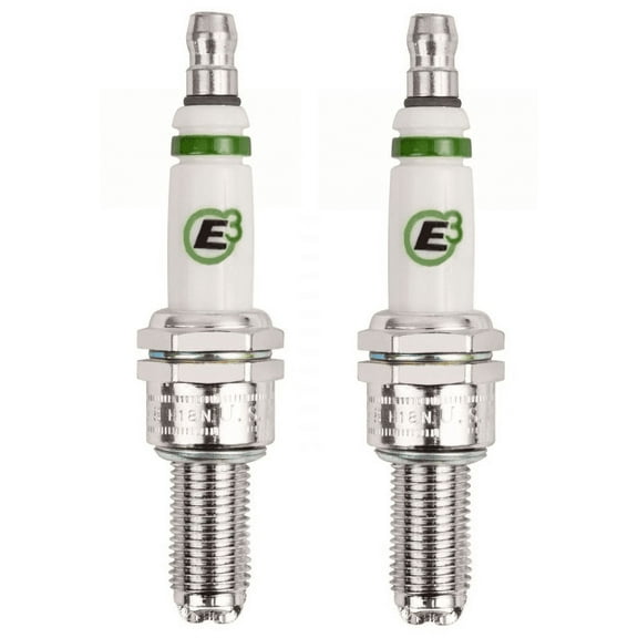 E3 DiamondFire Powersport Spark Plug 10mm .75" Gasket Seat for ATV/UTV - 2 PACK!