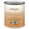 Valspar Brand 1 Quart Custom White Medallion Exterior Latex House & Trim Paint S