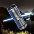 thumbnail image 2 of Suncoda Handheld Lamp, LED Flashlights High Lumens Five Gears Bright Telescopic Focusing Flashlight Brightness Flash Light for Outdoor Emergency, 2 of 7