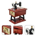thumbnail image 3 of Mechanical Musical Box Sewing Machine Shape Desktop Decoration Birthday Gift, 3 of 5