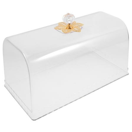 IDEANATEGRATE 1Set Clear Dome Covered Serving Tray For Food Storage And Display Purposes