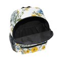 thumbnail image 6 of FORMRS School Backpack with Front Zippered Pocket 12" Student Travel Daypack, Yellow Floral, 6 of 6