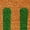 Natural, Green, variant on Calloway Mills Script Hello Outdoor Coir Doormat, 24" x 36"
