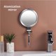 thumbnail image 5 of Monstrate Shower Bath Anti-Fog Mirror With Wall Travel Makeup Accessories Mirrors Metal Bathroom Suction Tools Base Women Juegos de accesorios de baño, 5 of 5