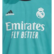adidas Real Madrid Mens Authentic Third Jersey (US, Alpha, Small, Regular, Regular, Polyester)