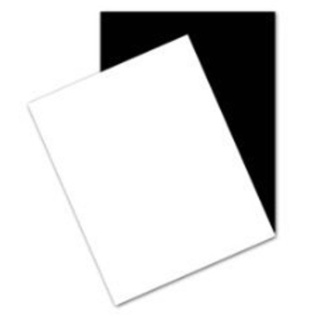 

25 Black and White 8 x 10 Matboard Blanks - Framing Blanks