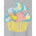 thumbnail image 2 of SpongeBob SquarePants T-Shirt Gris à Manches Courtes pour Femmes, 2 of 7