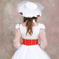thumbnail image 5 of Mary Poppins Dress Halloween Costume Outfit Long Sleeve Party Performance, 5 of 6