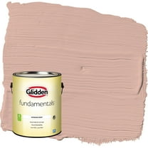 Glidden Fundamentals Sandpaper / Orange Flat Interior Paint, 1 Gallon