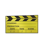 Hollywood Movie Film Clapboard Foil Cutout Awards Night Decor Party Decoration
