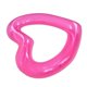 thumbnail image 2 of Heart Pool Float PVC Material Skin Friendly Lightweight Pink Romantic Style Floating Tubes for Summer, 2 of 5
