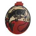thumbnail image 2 of Bobber Shaped MDF Wood Fishing Line Rod Hook and Fish Wall Decor Plaque 14.75"H, 2 of 8