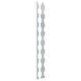 thumbnail image 4 of Ekena Millwork 47"H x 1/8"T Pontiac Adjustable Acrylic Decorative Slat Wall Panel Kit, Grey (contains 16 Slats + 1 Straight Edge Starter Slat), 4 of 11