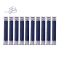 thumbnail image 4 of 100 Pcs Cadres Flexibles Internes en Métal 8cm Charnières de Remplacement pour Sac à Main Clips à Ressort pour Fermoir Sac Porte-Monnaie - Argent, 4 of 8