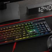 Redragon K580 PRO Wireless RGB Gaming Keyboard, 3-Modes 104 Keys Mechanical Keyboard Hot-Swap Socket, Linear Red Switch