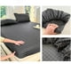 thumbnail image 5 of Juego de sábanas | Sábana bajera ajustable con bordes elásticos | Tejido de poliéster lavable con estampado a cuadros | Tamaño 150x200cm | Ropa de cama para el hogar para proteger el colchón, 5 of 6