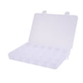 thumbnail image 1 of Caja de plástico con 24 compartimentos de ckepdyeh, contenedor para guardar joyas, cuentas y manualidades, 1 of 8