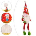 thumbnail image 5 of Elf Gnomes Decorations,2Pack Handmade Tomte Swedish Gnome Scandinavian Figurine Nordic Gnomes Plush Long Leg Christmas Elf Doll, 5 of 6