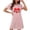 Pink, variant on Zorckvet Plus Size Nightgowns for Women Heart Graphic Sleepshirts Soft Valentine Comfortable Crewneck Womens Nightshirts Short Sleeve