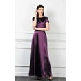 thumbnail image 3 of Luxury Satin Dress With Belt Bridesmaid Dresses Wedding Guest Dress Long Evening Dress, 3 of 6