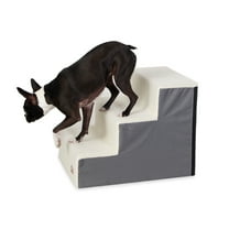 K&H Pet Products Pet Stair Steps Gray/Fleece 3 Stair