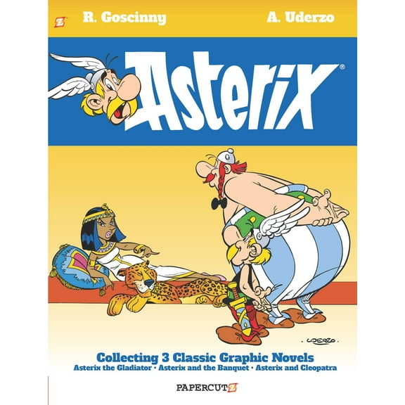 Asterix: Asterix Omnibus #2 : Collects Asterix the Gladiator, Asterix and the Banquet, and Asterix and Cleopatra (Series #2) (Hardcover)