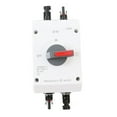 thumbnail image 2 of NICCOO IP66 PV Disconnect Box DC 1000V Circuit Breaker 32A Solar Isolator Switch, 2 of 9