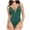 Green, variant on Women's Deep V Neck Backless Bodysuit Shapewear Bathing Suit for Women Seamless Tank Top Swimsuit Black,L