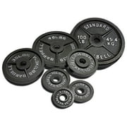 CAP Barbell, 25lb Olympic Cast Iron Weight Plate, Single