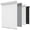 White (Aluminum Valance)-20"W x 72"H, variant on Window Shades Grey (Standard Roll) 70"W x 72"H Bedroom Office Home Use