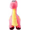 thumbnail image 4 of Juguete de peluche de dinosaurio de peluche rosa de 14 pulgadas, animal de peluche de dinosaurio de peluche, juguete de dinosaurio para bebés, niñas, niños, regalos de cumpleaños, rosa, 35 cm, 4 of 4