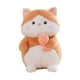 thumbnail image 3 of Lindo juguete de peluche de gato, regalo de animal de peluche, encantador juguete de peluche para abrazar de gato de compañía Naranja, 3 of 9