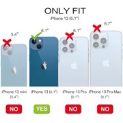 iPhone 13 Case, Phone Case for iPhone 13 Liquid Silicone Soft Gel Rubber Microfiber Lining Cushion Texture Cover Protective- Stone