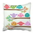 thumbnail image 1 of Funda de almohada ABPHQTO Pájaros en árboles 50x50 cm, 1 of 2