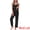 Black, variant on DARING DIVA Women's Satin Loungewear Leopard Print Cami Spaghetti Pajama Sets S Gold