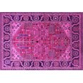 thumbnail image 1 of Ahgly Company Indoor Rectangle Oriental Pink Industrial Area Rugs, 5' x 7', 1 of 4