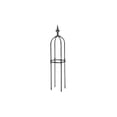 thumbnail image 2 of LWVITH Gothic Arch Garden Trellis, Black Plastic Arched Trellis for Climbing Roses and Vines, Decorative Plant Support for Patio Backyard, Outdoor Garden Decor and Easy Installation, 2 of 6