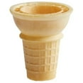thumbnail image 2 of Joy #10 Flat Bottom Cake Ice Cream Cone, Professional Single-Scoop Service, Full Pallet – 21,504 Total Cones (896/Case, 24 Cases/Pallet), 2 of 3