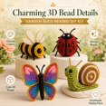 thumbnail image 4 of UQVIY 3D Beaded Animal DIY Kit - Cute Handmade Seed Bead Animal Craft Set Stress Relief Creative DIY Decoration Gifts for DIY Desk Decor & Creative Gift, 4 of 7