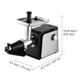 thumbnail image 4 of KFFKFF Electric Tomato Press, 500W Sauce Crafting Device, Processes 4.9 LBS/Min, Copper Motor Food Processor with Reverse, Ideal for Tomato, Strawberry, and Blueberry Sauces, 4 of 9