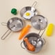 thumbnail image 3 of Juego de utensilios de cocina KidKraft Deluxe con comida para niños mayores de 3 años, 3 of 6