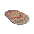 thumbnail image 4 of Unique Loom Isabella Collection Area Rug - Rossellini (4' 1" x 6' 1" Oval Rust Red/Beige), 4 of 8