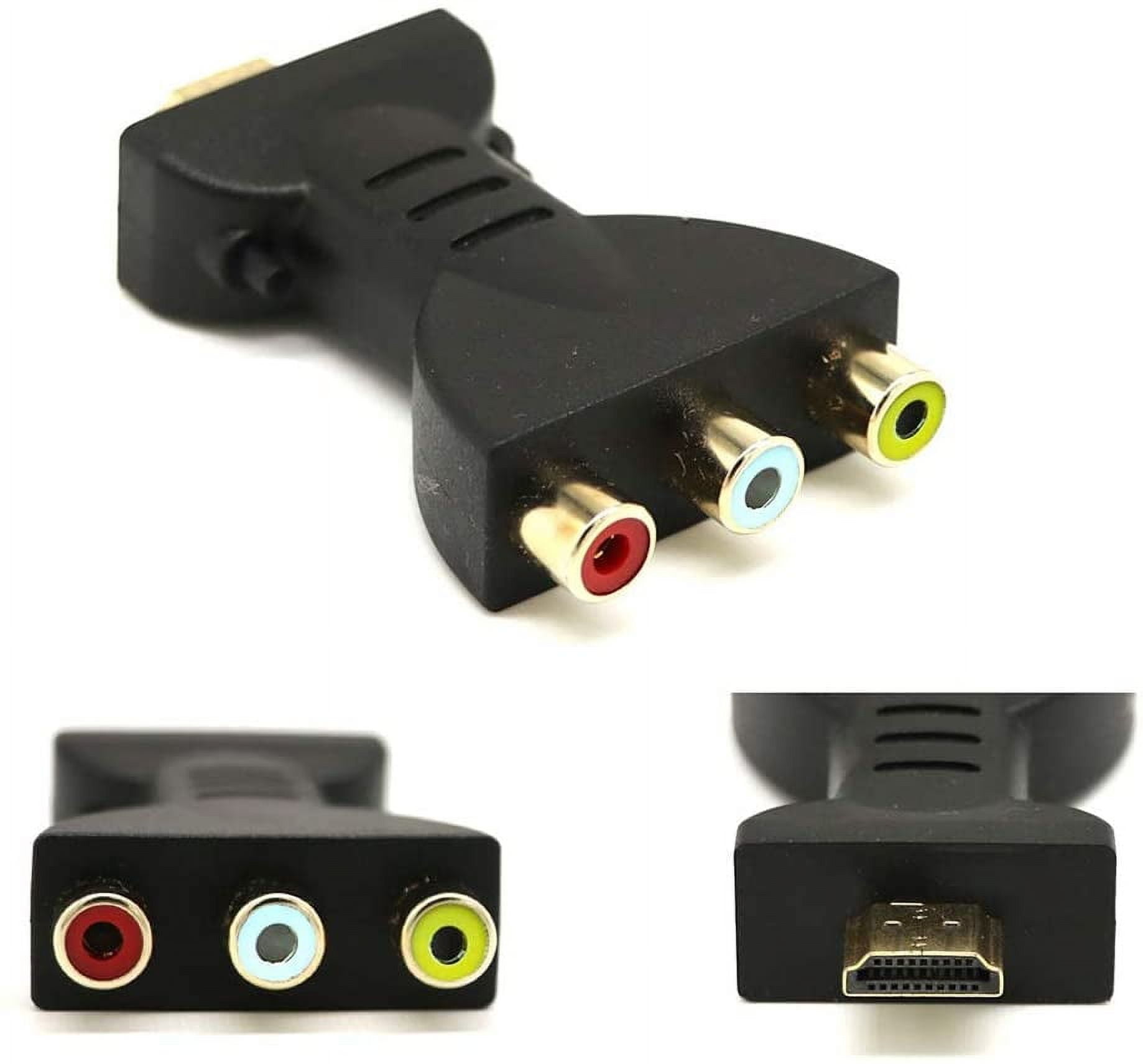 DHL shipping 1.5M 1080P HDTVHDMI Male to 3 RCA Audio Video AV Component Cable Ad