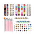 thumbnail image 1 of Juego De Herramientas Para Uñas, Accesorios Para Uñas Antioxidantes, Sin Cobertizo, Papel De Aluminio Para El Cabello, Bolígrafo De Dibujo De Color, Herramienta De Pinzas Para Bolígrafo Con 59 Piezas Moyic CE002423-00, 1 of 7