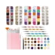 thumbnail image 1 of Juego De Herramientas Para Uñas, Accesorios Para Uñas Antioxidantes, Sin Cobertizo, Papel De Aluminio Para El Cabello, Bolígrafo De Dibujo De Color, Herramienta De Pinzas Para Bolígrafo Con 59 Piezas Sweethay CE002423-00, 1 of 7