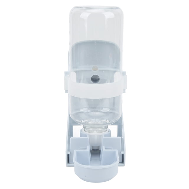 Small Pet Hanging Water Fountain, Multifunction High Capacity ABS Bunny Water Feeder Adjustable Height For Ferret For Hedgehog Blue,Pink
