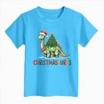 thumbnail image 5 of NOLDARES Christmas Shirt Toddler Boy Girl Merry Christmas Tshirt Xmas Graphic Tees Holiday Short Sleeve Tops,Size 3-4 Y, 5 of 6