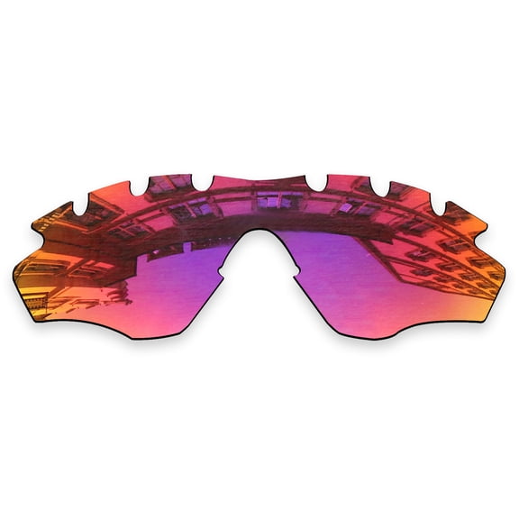 Vonxyz Midnight MirrorCoat Polarized Lenses Replacement for Oakley M2 Frame Vented Sunglass