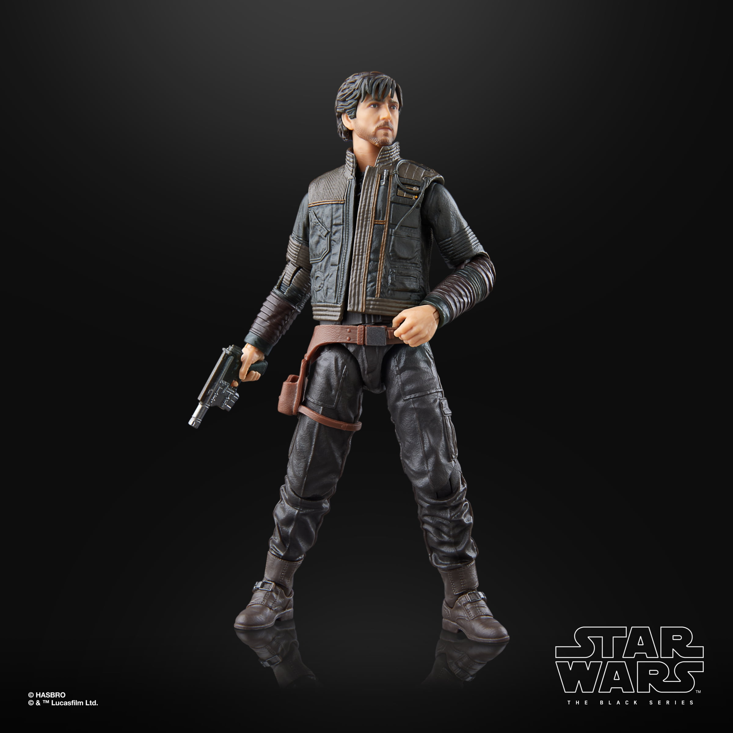 Star Wars The Black Series Cassian Andor Collectible Action Figure (6”)